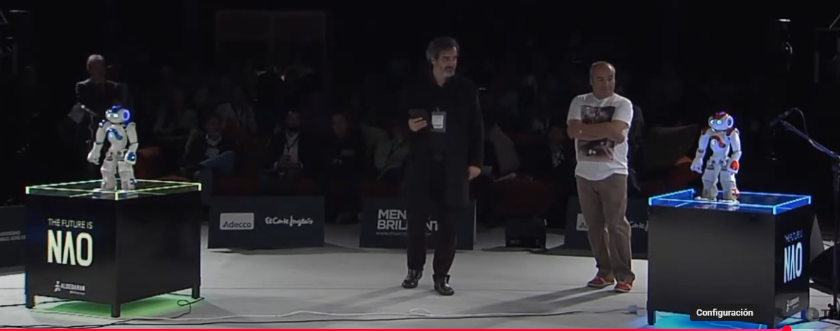Talk on robotics at Circo Price: El Ser Creativo congress – Brilliant Minds